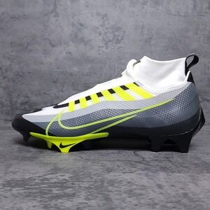 NIKE Vapor Edge Pro 360 Football Cleats Mens‎ Size 11.5 Black Volt Grey